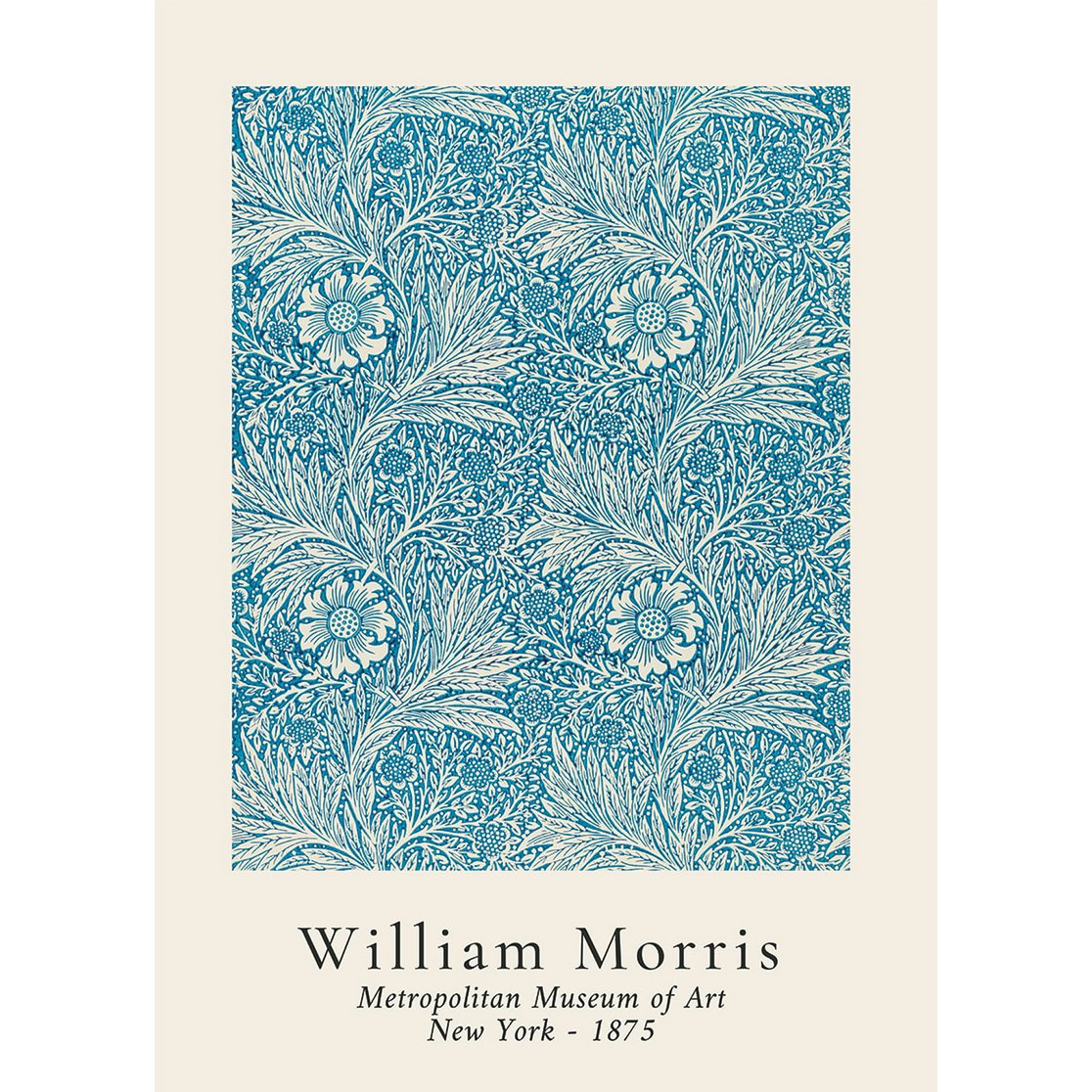 Poster William Morris "Marigold" 50 x 70 cm
